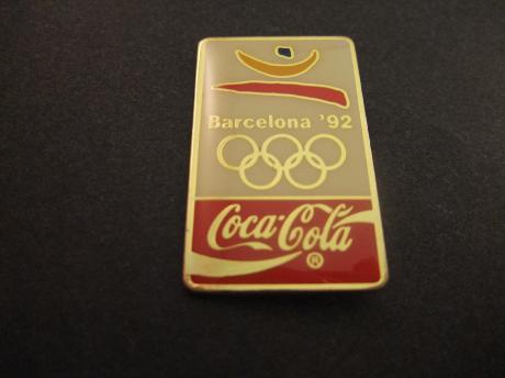 Olympische Spelen Barcelona 1992 sponsor Coca Cola